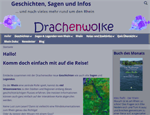 Tablet Screenshot of drachenwolke.com